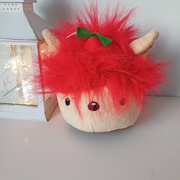 Furzerts Cherry Chelsea Cheesecake Furry Plush Friend 6'' - Picture 1 of 3
